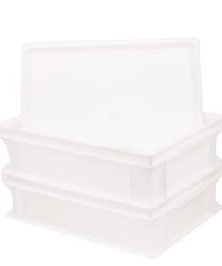 Pimotti Pizzaballenbox mit Deckel für KüchenLove, Gärbox für Pizzateig, 2x11,5 Liter, 30 x 40 x 12 cm Pimotti Pizzaball