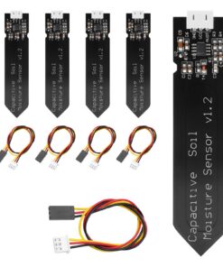 APKLVSR 5 Stück Bodenfeuchtesensor für Gardener und Landschaftsanbauer im Garten und bei Grünanlagen projektbasiert