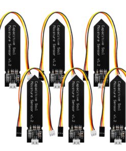 Aideepen Bodenfeuchtigkeitssensor Hygrometer-Modul V1.2 DIY-Kits für Pflanzenbewässerung mit kapazitivem korrosionsbestä