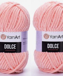 YarnArt Dolce-Garn, 100 % Mikro-Polyester, super sperrig, für Babyprojekte, für Knitting und Crochet, 2 x 100 g, 264 Met