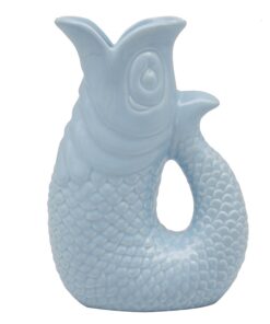 Der Leonardo Collection Fischkännchen/Vase, blau, 20 cm, für Küche und Zuhause, praxisfähig und schön zur Dekoration, gr