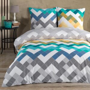 Buymax® Bettwäsche 100 Baumwolle - 155 x 220 cm - ÖKO-TEX Renforcé Bettdeckenbezug mit Reißverschluss - Ideal für die ga