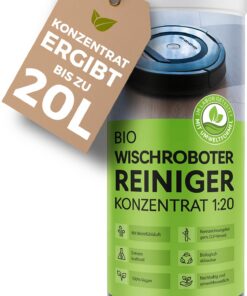 BIOLAB Bio Reinigungsmittel für Wischroboter (1000 ml) - Roborock, Ecovacs Deebot & iRobot Reinigungsstationen & Saugrob