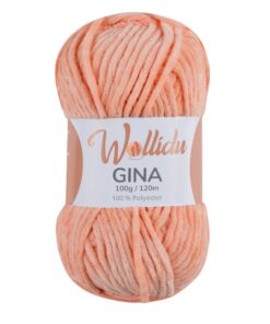 Wollidu Gina Chenille Garn zum Stricken und Häkeln - Soft undhaltlich -idealer Färbefreund - ideal für Kinderkleidung O