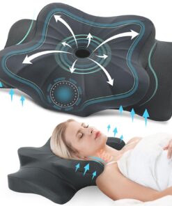 DONAMA Memory Foam Kissen: Ergonomisches Nackenkissen für Seiten- und Rücken DONAMA Memory Foam Kissen: Seitens