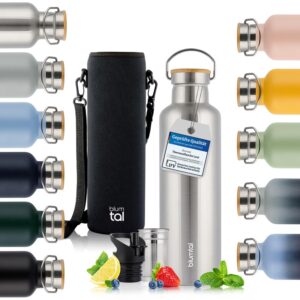 Blumtal Thermosflasche 500ml - Isolierflasche BPA frei - Edelstahl Trinkflasche - Sportflasche - Teeflasche - Thermoflas