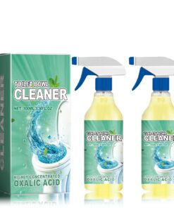 2 Stück Extra Stark WC-Reiniger, Oxalsäure-Toilettenreiniger, Hygienische Frische für Badezimmer