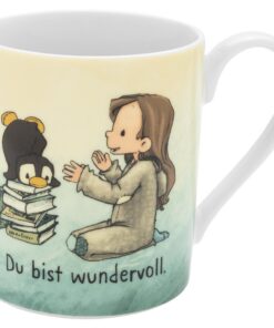 Sheepworld Anouk "Pinguin" Porzellan Tasse | Geschenk für Kinder, Weihnachten 73954