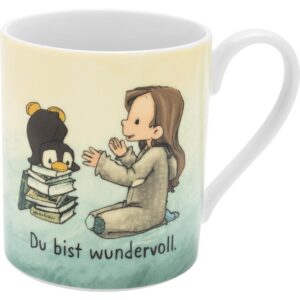 Sheepworld Anouk "Pinguin" Porzellan Tasse | Geschenk für Kinder, Weihnachten 73954