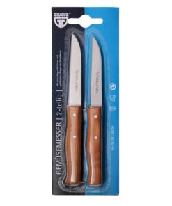 GRÄWE Kuechenmesser Set 2 Stück gerade für Pro-Kocher in der Küche