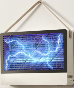 GeckoMan Ruhig Hybrides Spektrum Elektrischer Insektenvernichter - Ideal für innen - Effektive Mückenfalle | GeckoMan R