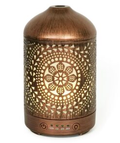 Erneure dein Schlafzimmer mit dem Ernest Living Duftöl Diffuser - Raum-Luftbefeuchter mit Timer-Funktion & 7 Licht-Modi