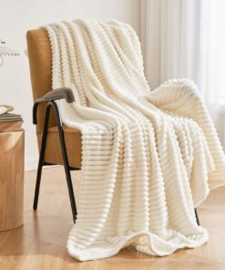 MIULEE Weihnachtliche Überwurfdecke, super weich, leicht, warm und gemütlich für Couch und Sofa – 127 x 152,4 cm