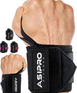 Handgelenk Bandagen Gym 45cm Profi Wrist Wraps für Bodybuilding & Krafttraining Fitness Handgelenkschutz Sportbandage Pa