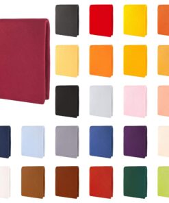 CelinaTex Aqua Wasserbett Boxspringbett Spannlaken 90x200-100x220 cm Bordeauxrot Baumwolle Elastan