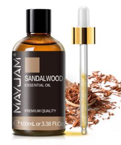Mayjam Ätherisches Öle Sandelholz 100ML, rein, ideal für Aromatherapie und Massage