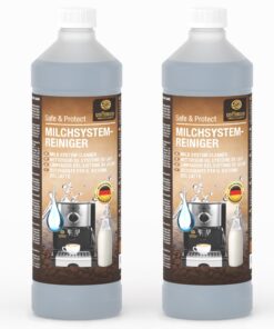Coffeeano 2x 750ml Milchsystemreiniger | Für Kaffeevollautomaten und Kaffeemaschinen | Für Delonghi, Siemens, EQ Series,