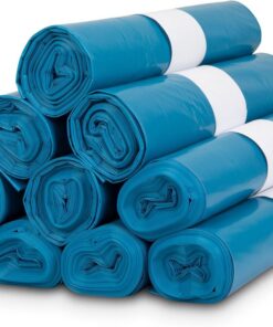 TONECO Profi Müllsäcke Extra Stark 120L - 100 Stück - Blaue Beutel - für Haushalt und Garagen - 10 Rollen - super stabil