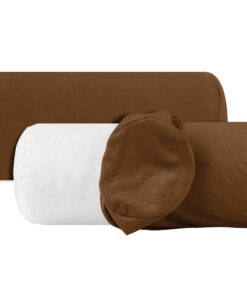NplusEins 2er Pack Baumwoll Kissenbezug - Jersey - viele Farben, geschmacksvoll und bequem fürs Haus, 1331.1812, 40x15 c