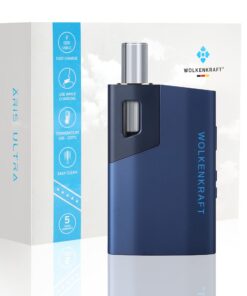 WOLKENKRAFT ÄRiS ULTRA Premium Vaporizer | Hybrid-Konvektionstechnologie | Titan-Kammer USB-C 100-220°C *Nachtblau*
