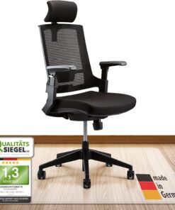 Königwerk Bürostuhl Bodenschutzmatte rutschfest milchweiß -Made in Germany - 100x120 cm Königwerk Büostuhl Bodenschutz