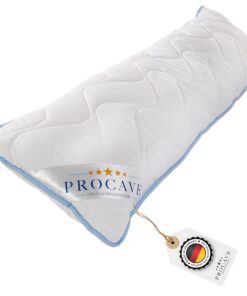 PROCAVE Seitenschläferkissen Top Cool - atmungsaktives Schlafkissen für Seitenschläfer - Body Pillow waschbar - Made in