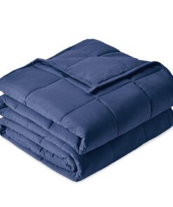 Sivio Atmosphärenaktive Gewichtsdecke 7kg Marineblau 150x200cm