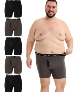 Große Größen Boxershorts Herren Baumwolle XXL-6XL 5er Pack