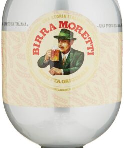 Moretti Helles Bier - Reiniger Lager mit authenticem Geschmack - Ideal für Familien - Feiertage und Everyday-Genuss - 8