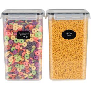 MUUKAIII 6,5L Vorratsdosen Set für Getreide & Mehl, Luftdicht & BPA Frei, Perfekt für Familienvorrat & Müsli Schüttdose