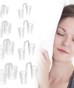 8 Stück Nasenspreizer Besser Atmen, Anti Schnarch Nasenspreizer, für Entspannte Nächte