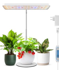 Wiaxulay Pflanzenlampen LED für Zimmerpflanzen - Hochwertige 78LEDGrow Light mit Auto Timer und 3 Lichtmodi