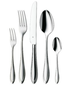 WMF Verona Besteckset, 12 Personen, spülmaschinengeeignet, glänzend, Cromargan Edelstahl
