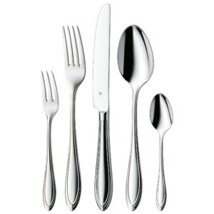 WMF Verona Besteckset, 12 Personen, spülmaschinengeeignet, glänzend, Cromargan Edelstahl