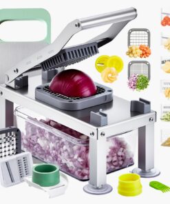 VEVOR Gemüseschneider mit 9 Klingen - All-in-1-Multischneider für schnelles Gemüse & Käse schneiden