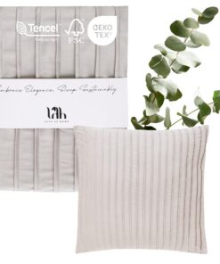 LAH Dream Deco 100% Tencel Lyocell Kissenbezug, atemprig, hypoallergen & ultraweich für dein Deko-Kissen, komfortabel &
