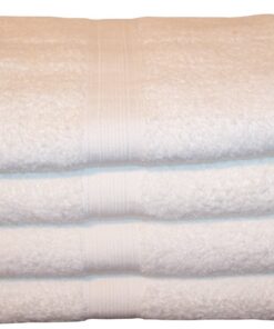 NatureMark 4er-Set Frottee-Handtücher 50×100 cm – 100% Baumwolle
