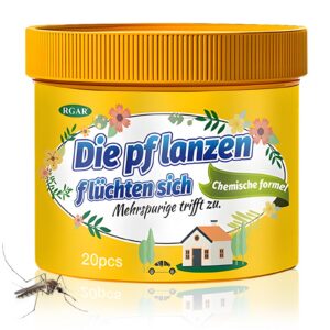 Silberfische Bekämpfen 20 Pack Silberfisch Köderdose Spezial für Haus und Garten | Silberfische Bekämpfen Ungeziefer Kö