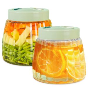 Fermentierglas Mit Gärventil 1000ml Für Kimchi Und Sauerkraut Fermentation Jar 1000ml Mit Luftauslassventil Ideal Für Ho