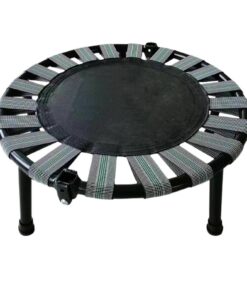 Fitness-Trampolin | Indoor Ausdauertraining Rebounder, Faltbares Mini-Trampolin 45cm, Tragfähigkeit 75kg, ideal für Kind