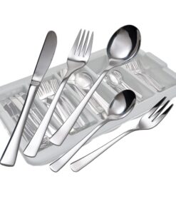 GRÄWE Besteckset Serie WÜRZBURG - 60-teilig Edelstahl für Haus und Gäste