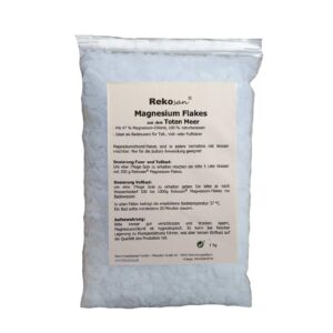 Rekosan ® Magnesiumchlorid 47% MgCl2 Flakes aus dem Toten Meer für Pflanzenwuchs im Gartenמנכsslige Anwendung und Verdam