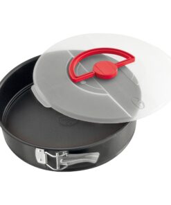 Dr. Oetker Bake & Go Springform mit Antihaft - Rundes Backblech für Profi und Amateure - Ideal für Cake Baking - Ø 26 cm