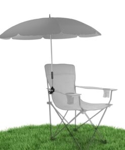 STYNGARD SAN FRANCISCO Sonnenschirm für Liegestuhl - UV Schutz 50+ / 120 cm Kuppelmaß - Klemm Sonnenschirm - Campingstuh