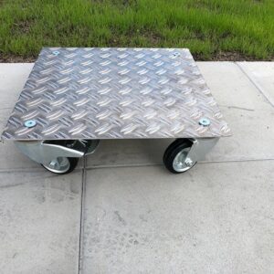 Pflanzenroller AluRiffelblech Q280 bis280kg Outdoor Indoor