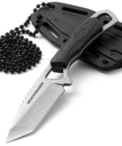 **Tanto Messer Neck Knife Outdoor Minimesser vollständiger Scheide suchtfest** | **Neck Knife Mini Messer Outdoor Messe