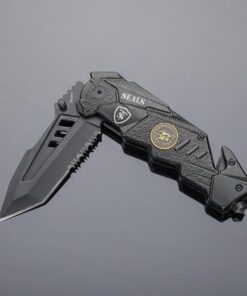 TS Tactical Store SEALS Taschenmesser mit Öffnungshilfe für Outdoor-Aktivitäten | Edelstahlklinge 8,5cm | Klappmesser 18