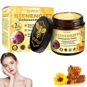 VLSVLS Bienengift Komplettcreme für Body Moisturizing und Haut elastisch machen (1 Stk) VLSVLS Bienengiftsalbe Körperp