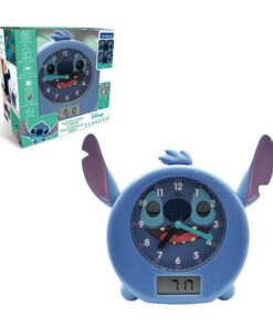 Lexibook Disney Stitch My Sleep Companion Wecker mit Dämmerungssimulator und Geschichtenerzähler, blau - RLT100D | Lexi