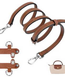 Schultergurt für Longchamp Taschen und Frauen aus Leder - Einfach einstellbar ohne Löcher | GADITIEK Schultergurt für L